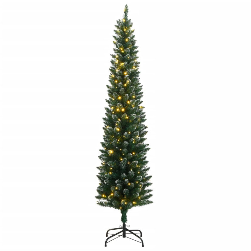 Arbre de Noël artificiel avec sapin vert, H 59,1 po, Non pré-éclairé