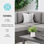 Canapé modulaire d'extérieur en rotin Martha Stewart Bedford-109713812-109713815