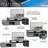 Techni Mobili Adjustable TV Stand Console For TV's Up To 65"