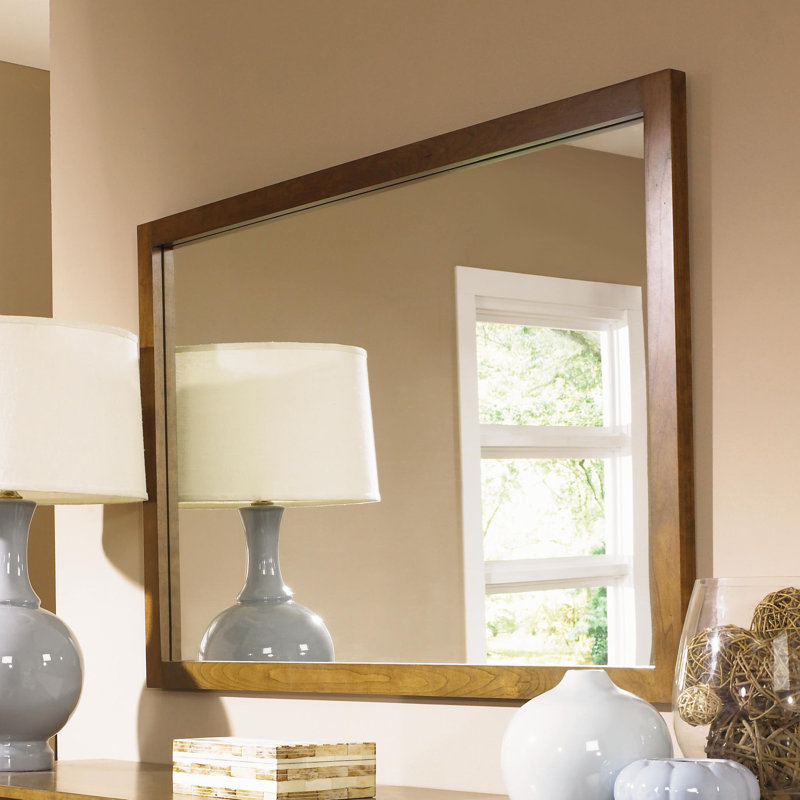 Miroir d'appoint Dominant, Cerise brune, Conventional