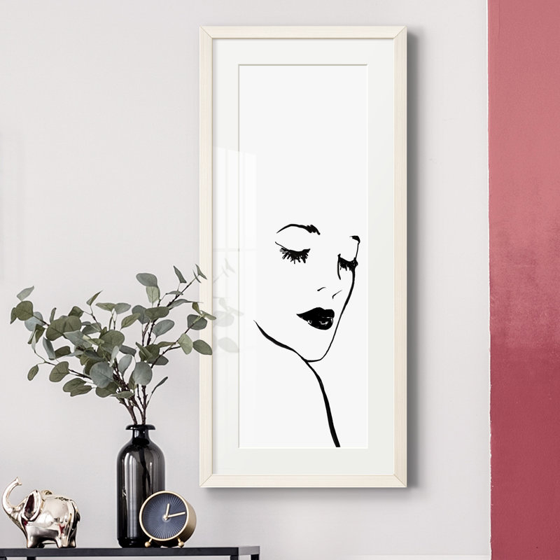 " Fashion Sketch I ", White