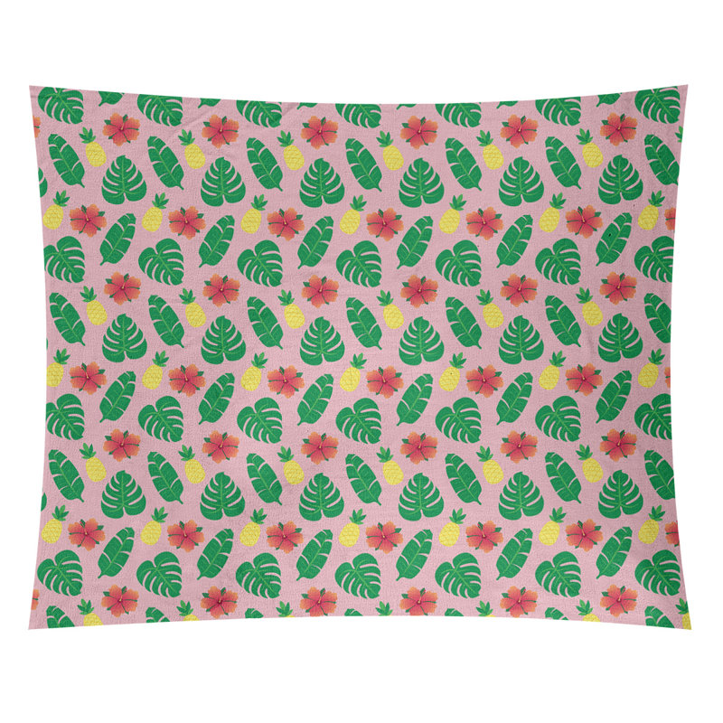 Tapisserie tropical par katelyn elizabeth Kitterman, H 27,5 po x l 37,5 po, Intérieur / extérieur