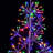 Foil Holiday Tree Lighted Display