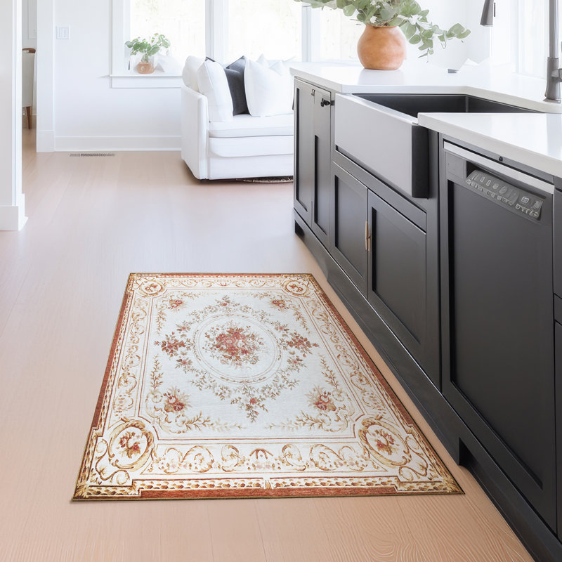 Performance Flatweave Washable Oriental Indoor / Outdoor Rug, Rectangle 3' x 5'