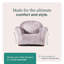 Keet Roundy Kid's Chair + Cover Combo Set-78535751