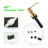 Soap Dispenser For Kitchen Sink, Sink Soap Dispenser With Longer Threaded Shaft Shank, 47" Extension Tube Connects Directly To Dish Soap Container, Wider Pump Head Base(Golden)