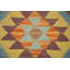 Tapis de couloir en laine South Western Kilim 3 x 16