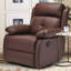 Petit fauteuil inclinable et pivotant pour chambre à coucher et salon-2058359525