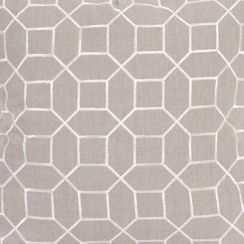 Davida Kay Trellis Throw Pillow, 20" x 20", Slate