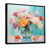 Toile avec cadre flottant noir