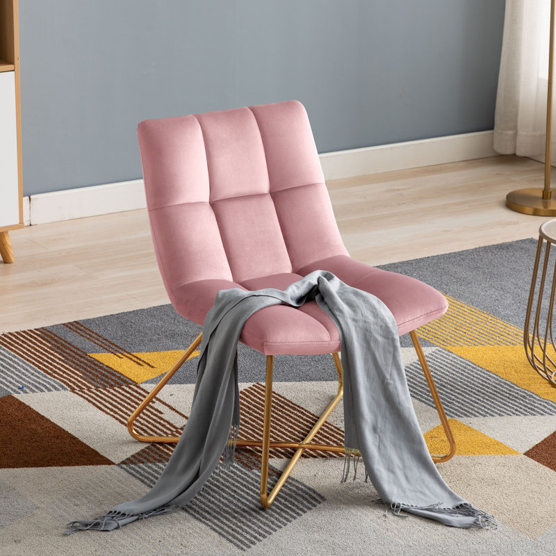 Scheidt Armchair, Salmon Pink
