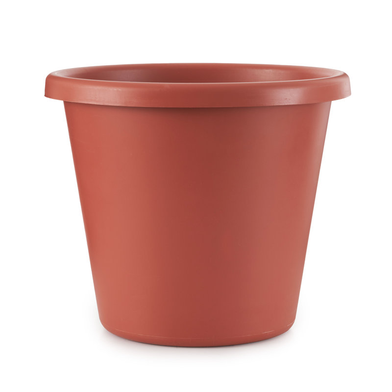Pot à fleurs en plastique
