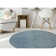 Hunsberger Handmade Tufted Wool Blue Area Rug