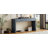 Stylish Curved Console Table With Storage, Ideal Wooden Entryway Table With 2 Drawers For Farmhouse Rustic Decor In Various Rooms-1871788596