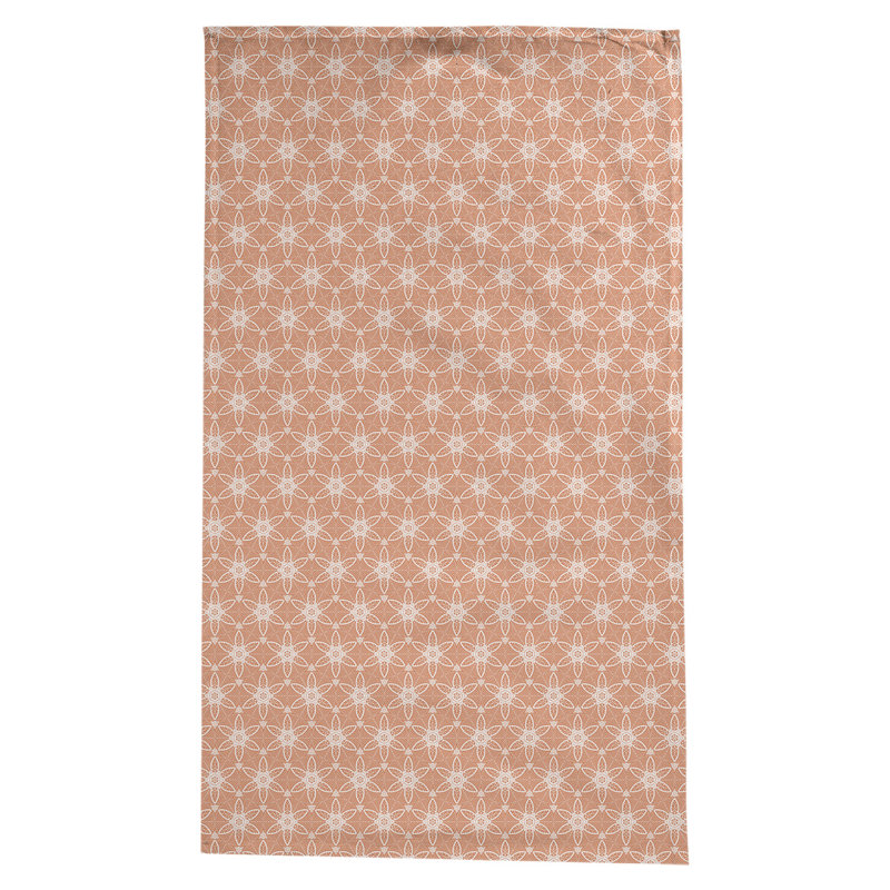 Nappe à cercles ornés Leffel, Orange