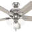 44" Crystal Peak 5 - Blade Ceiling Fan With Lights and Pull Chains-85433822