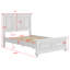Lit en bois de style champêtre rétro-1183014511-1183014508