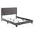 Celine Channel Tufted Performance Velvet Bed-489413436-489413438