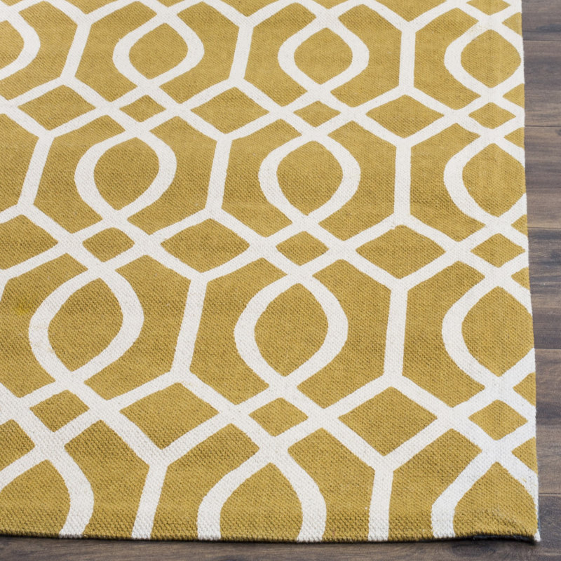 Charing Cross Cedar Brook Hand Loomed Cotton Rug, Rectangle 2'3" x 3'9"