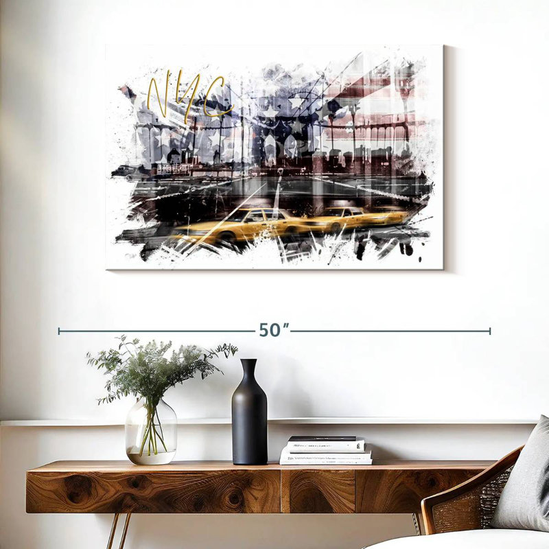 Kavia NYC Composing, 26" H x 39" W