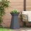 Pillar Planter Garden Outdoor Decor Modern Display Stand Terrace Holder-379731677-379731674