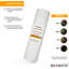 Max Water 10 inch x 2.5 inch, 1 Micron Replacement Sediment Water Filter Cartridge