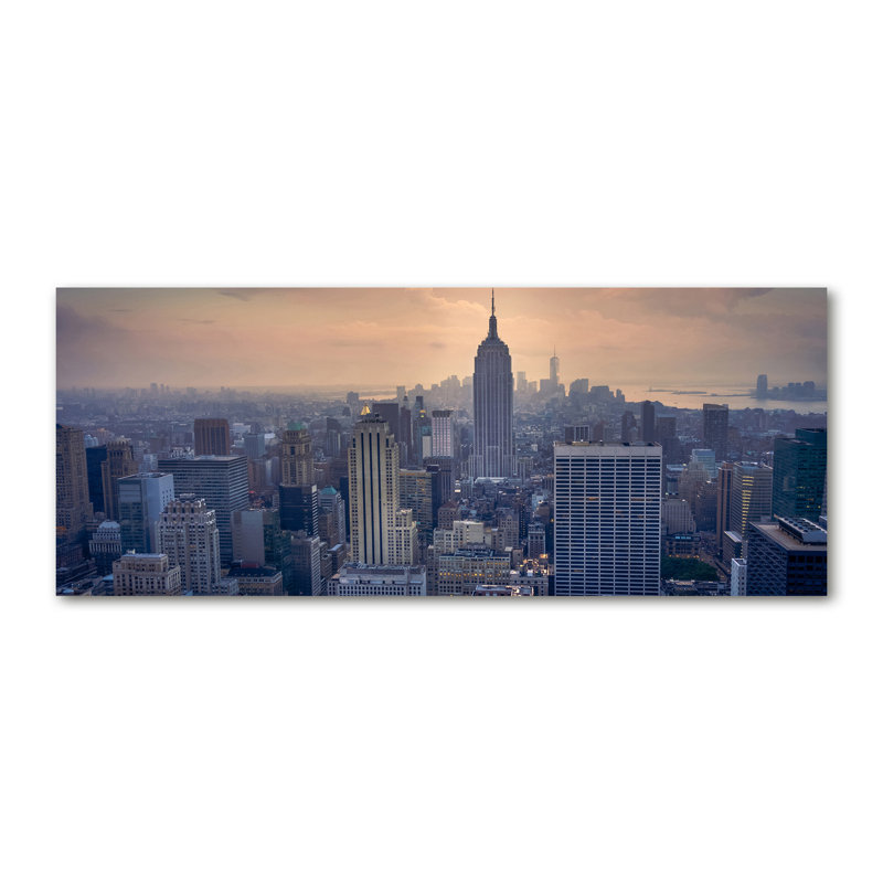 Manhattan New York - No Frame Print on Canvas