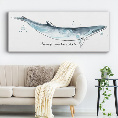Baleine I sur toile