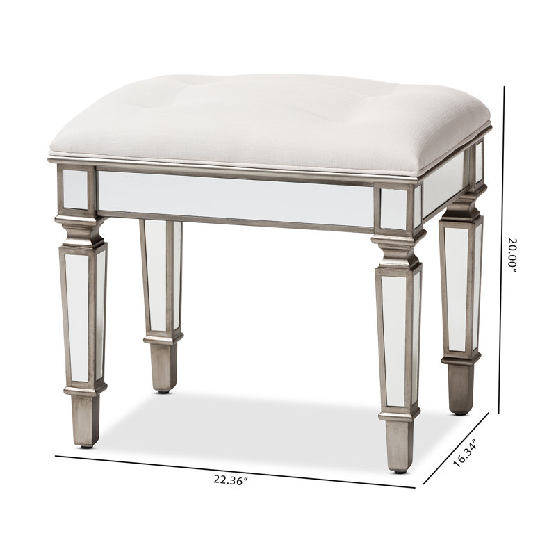 Meztly Upholstered Ottoman