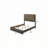 Rustic Gray Oak Finish Bed