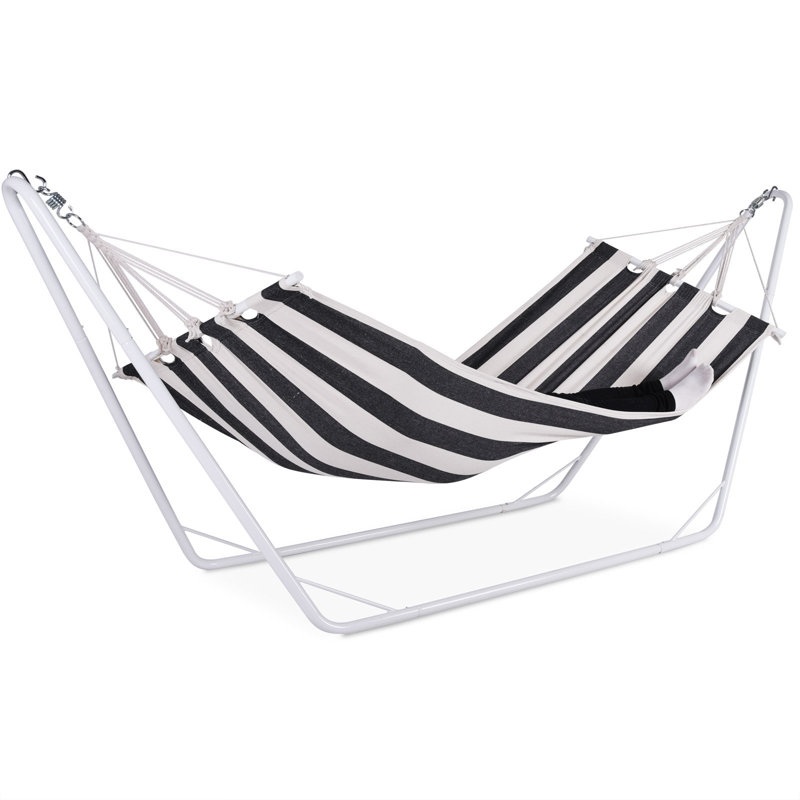 Garden Hammock, Black/White