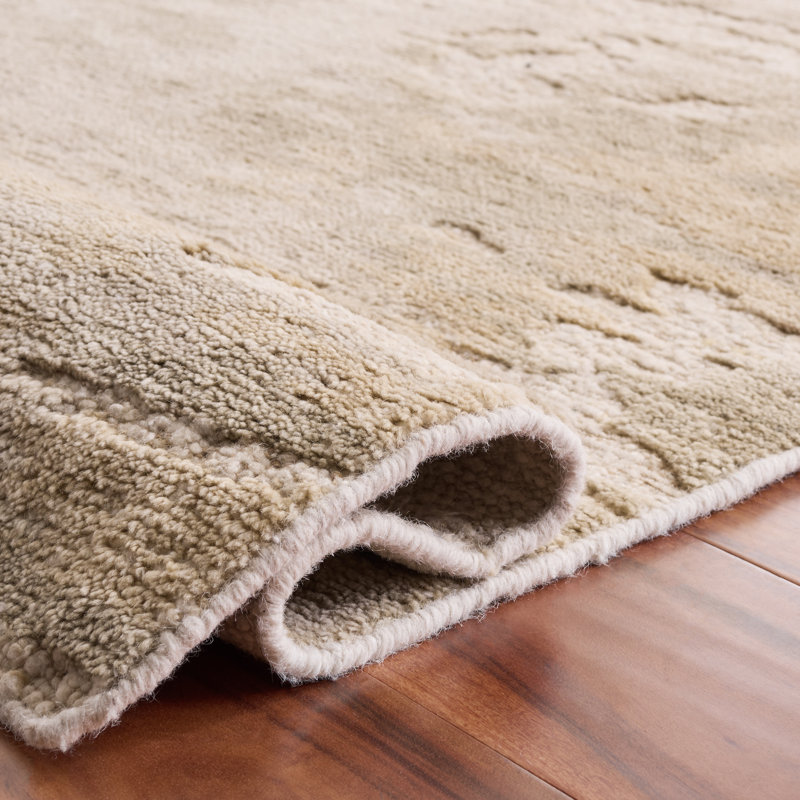 Handmade Abstract Area Rug, Rectangle 8' x 10'