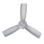 Brushed Nickel 44" Flush Mount Outdoor/Indoor Smart Ceiling Fan with Remote Control, Works With Google Assistant, Amazon Alexa and IOS/Android Mobile APP, 3000K Colour Temperature -48461475-48461474
