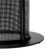 Ceballo Metal Round Dining Table Hollowout Grid Base