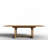 Fleisig 5-Piece Rectangular Teak Outdoor Dining Set with Extendable Table and Stacking Armchairs