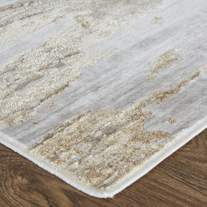 Tapis en laine tissé à la machine Riaria, Tapis de couloir : 3 pi x 10 pi