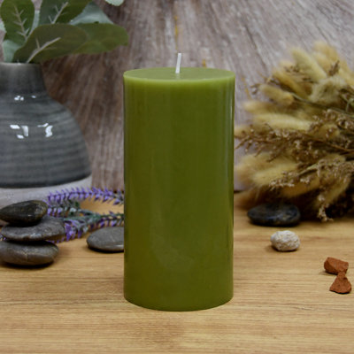 Unscented Pillar Candle