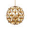 Helenium 6 - Light Wrought Iron Chandelier
