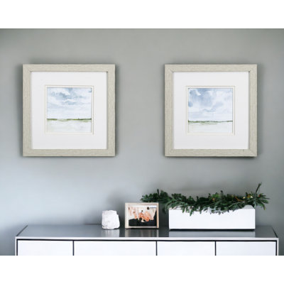 " Landscape Abstract " 2 - Pieces