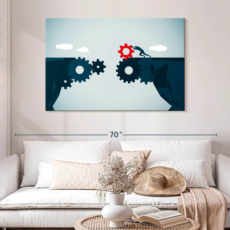 Innovative Bridge, 32" H x 48" W