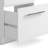 Metro - 28" Laundry Cabinet With Faucet And Stainless Steel Sink - White-1353235368
