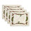 Lenox Holiday Nouveau Placemat 4 Pack Set