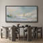 "Abstract Snow Landscape Art", très grandes photos, impression sur toile encadrée-120284203-120284204