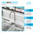 KBFmore 17.63 Inch Dual Function Stainless Steel Kitchen Faucet with Pull Out Down Spray Head-86309183