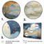 «Clouds Celestial Wisp Patchwork», reproduction sur toile-676653507-676653508