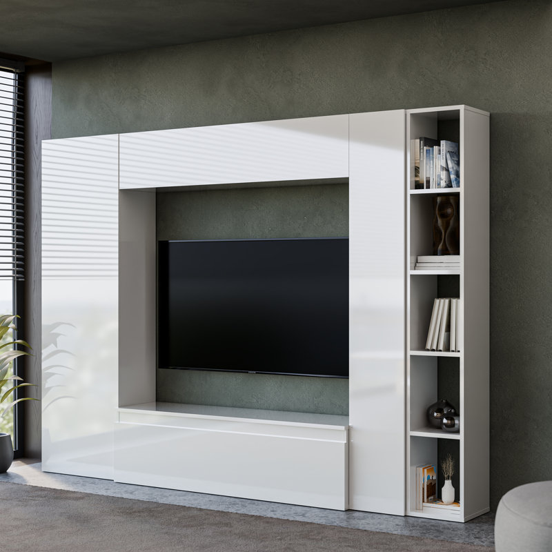Evora Entertainment Centre, White