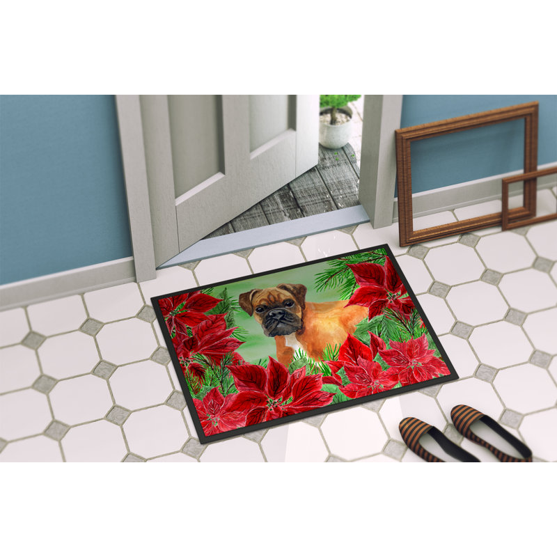 Non-Slip Outdoor Doormat, Rectangle 2' x 3'