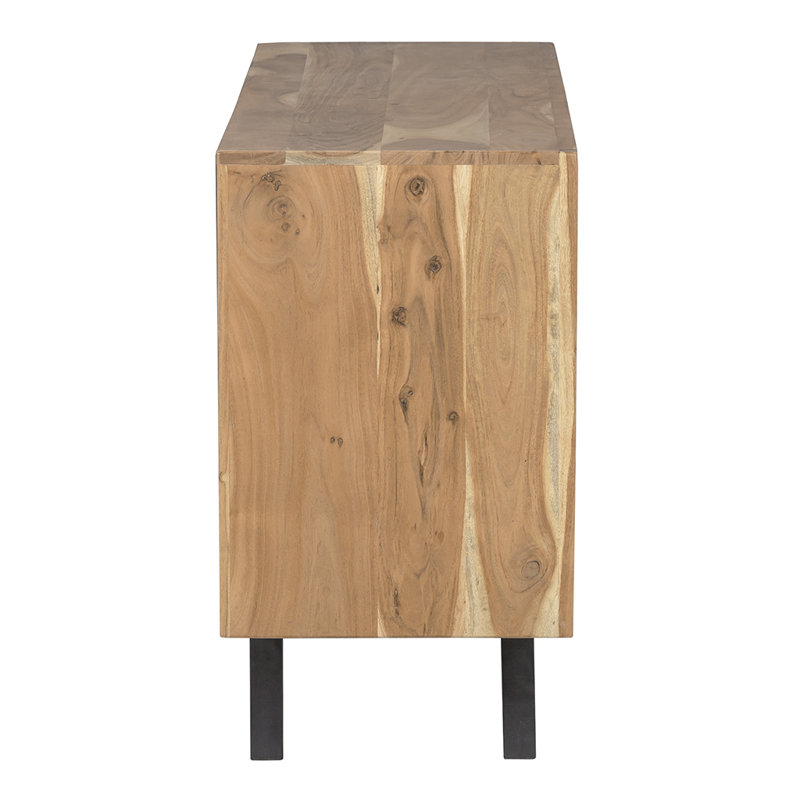 Sundries 60" Wide Acacia Solid Wood Credenza