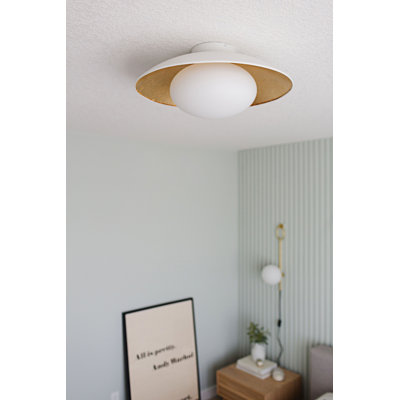 Jason Glass Flush Mount