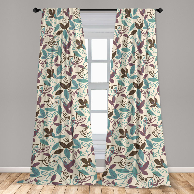 Sherral Room Darkening Curtain Pair, 28" W x 84" L